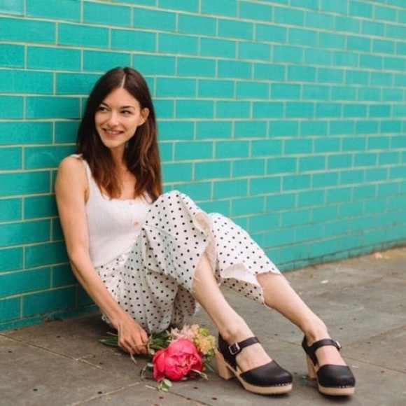 (SOLD) LOTTA’S Stockholm Swedish Highwood Clog - Picture 7 of 14